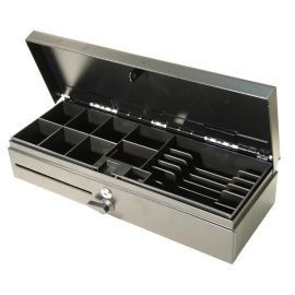BYPOS Flip-Top Manual Push-Button Cash Drawer-BYPOS-1591