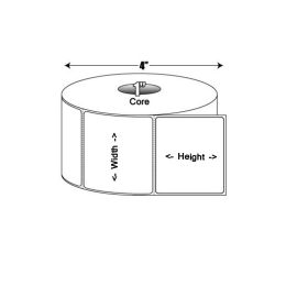Zebra Labels K25 ( 31x22 ) 2780 Per Rol -> Per 12 Rollen Thermisch *3007208-T*-BYPOS-1325-2