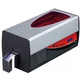 Evolis Securion, dual sided, 12 dots/mm (300 dpi), USB, Ethernet, smart, flipper, RFID, contact-SEC101RBH-0CCM